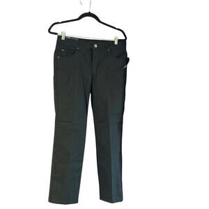 Bandolino Women Mandie The Original Perfect Fit Pants Forest Green 8P Short NWT